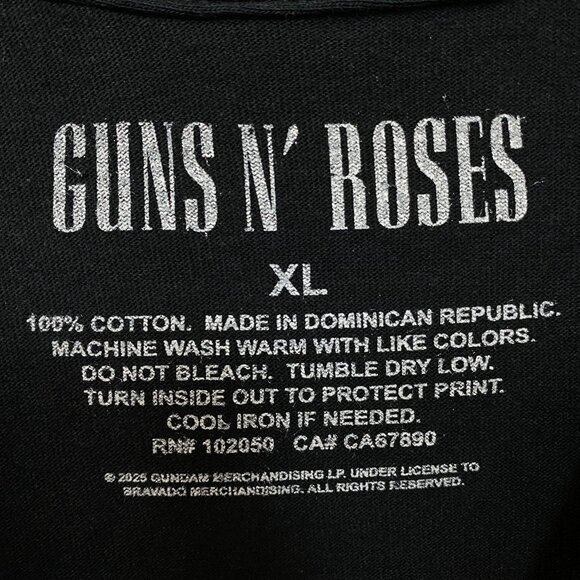 Guns N' Roses Appetite For Destruction Rock Band Shirt XL - Picture 4 of 4